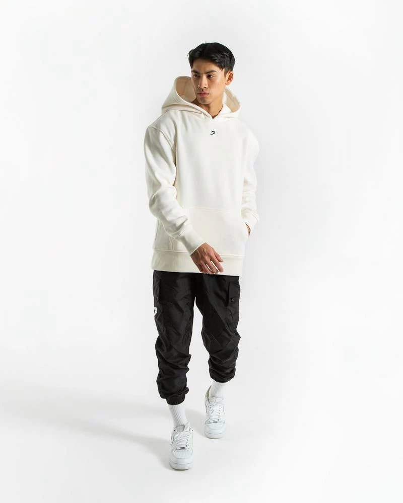 Boxraw MEN STRIKE LOGO HOODIE - CREAM