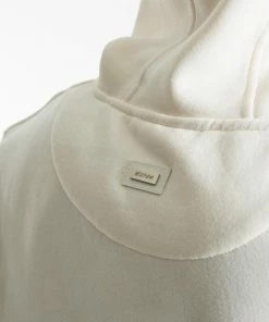 Boxraw MEN STRIKE LOGO HOODIE - CREAM