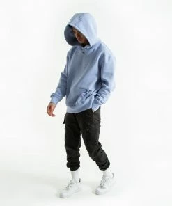 Boxraw STRIKE LOGO HOODIE - LILAC MEN