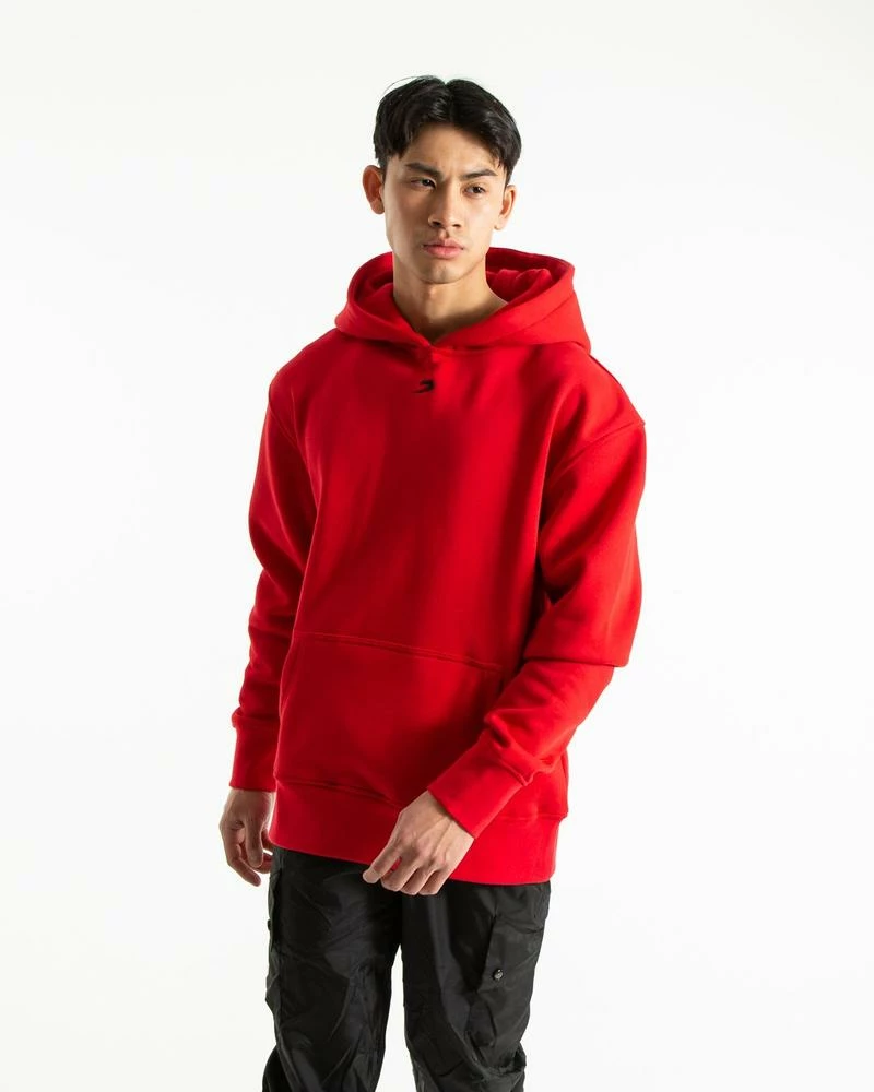 Boxraw MEN STRIKE LOGO HOODIE - RED