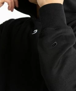 Boxraw MEN STRIKE LOGO HOODIE - BLACK