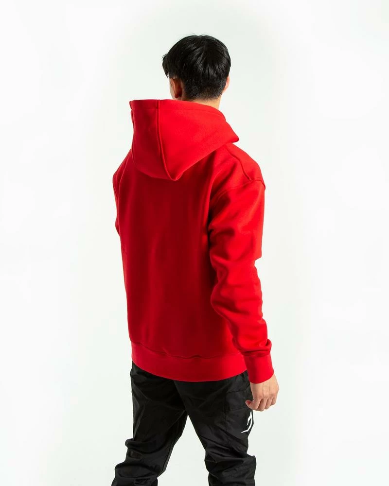 Boxraw MEN STRIKE LOGO HOODIE - RED