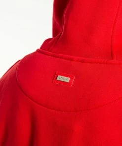 Boxraw MEN STRIKE LOGO HOODIE - RED