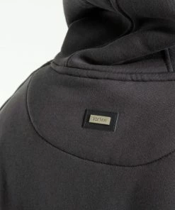 Boxraw STRIKE LOGO HOODIE - CHARCOAL MEN