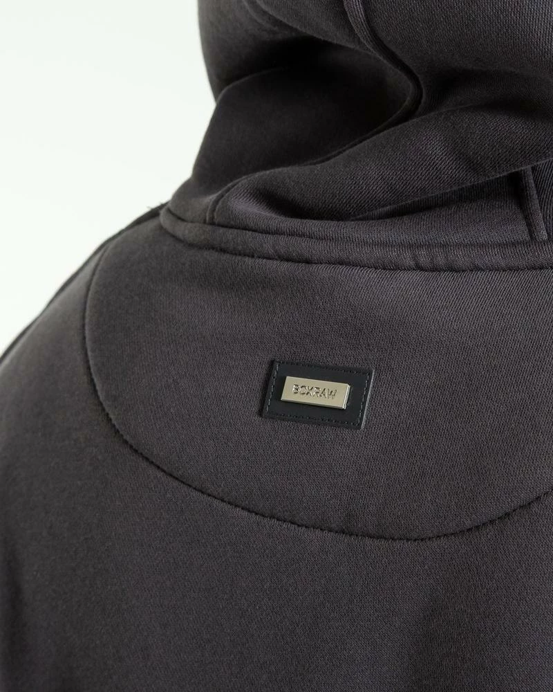 Boxraw STRIKE LOGO HOODIE - CHARCOAL MEN