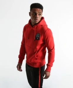 Boxraw TANK HOODIE - RED MEN
