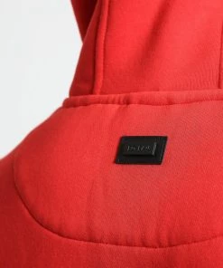 Boxraw TANK HOODIE - RED MEN
