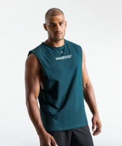 Boxraw UNDISPUTED17 GRAPHIC MUSCLE TANK GREEN MEN