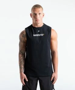 Boxraw UNDISPUTED17 GRAPHIC MUSCLE TANK BLACK