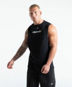 Boxraw UNDISPUTED17 GRAPHIC MUSCLE TANK BLACK
