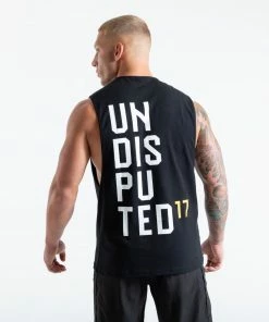 Boxraw UNDISPUTED17 GRAPHIC MUSCLE TANK BLACK