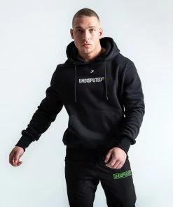 Boxraw MEN UNDISPUTED17 GRAPHIC HOODIE BLACK