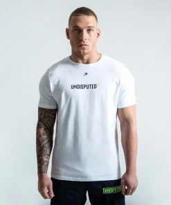 Boxraw UNDISPUTED17 GRAPHIC T-SHIRT WHITE