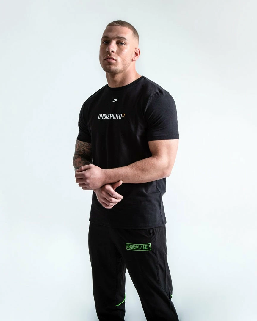 Boxraw UNDISPUTED17 GRAPHIC T-SHIRT BLACK