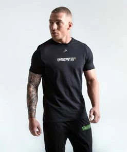 Boxraw UNDISPUTED17 GRAPHIC T-SHIRT BLACK