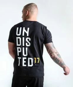 Boxraw UNDISPUTED17 GRAPHIC T-SHIRT BLACK