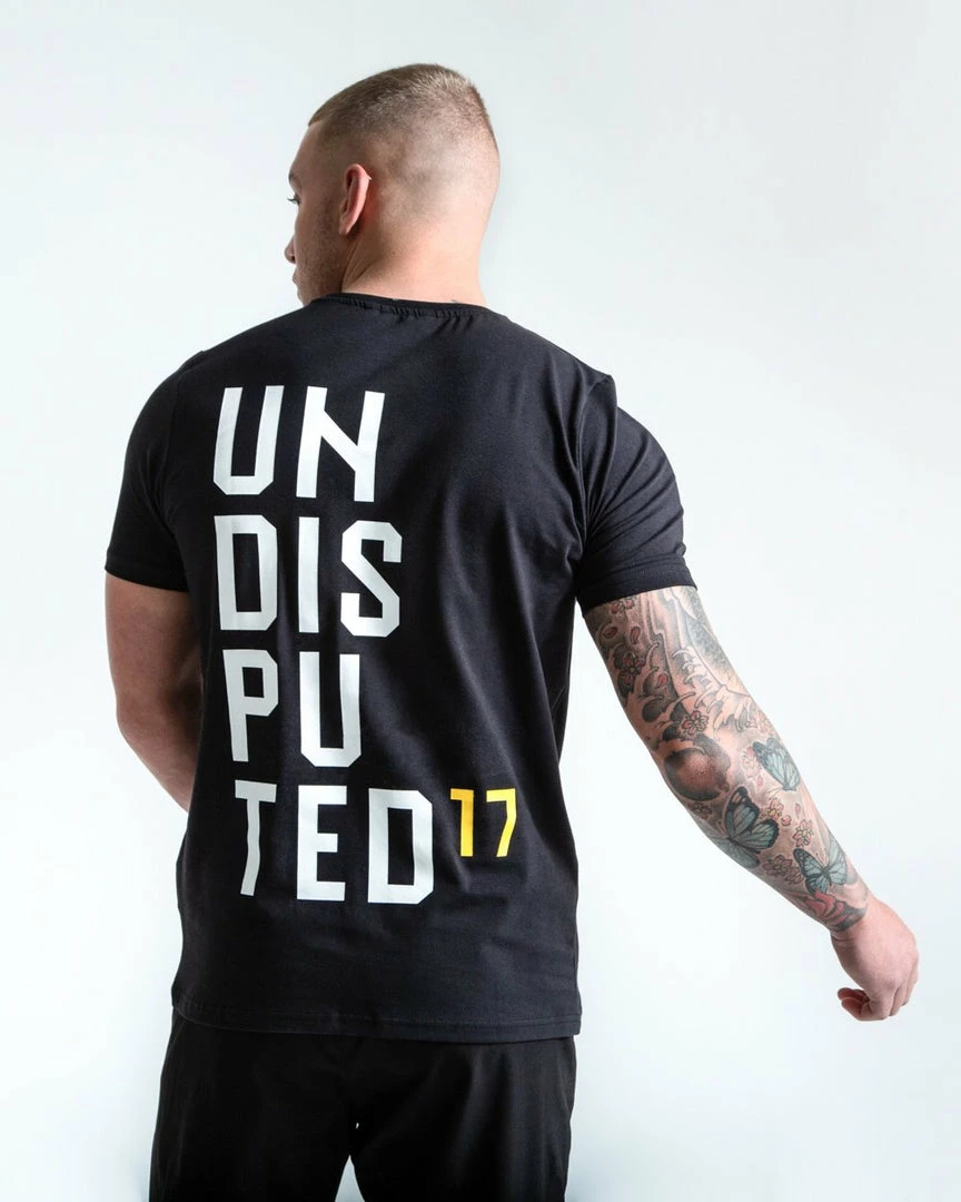 Boxraw UNDISPUTED17 GRAPHIC T-SHIRT BLACK