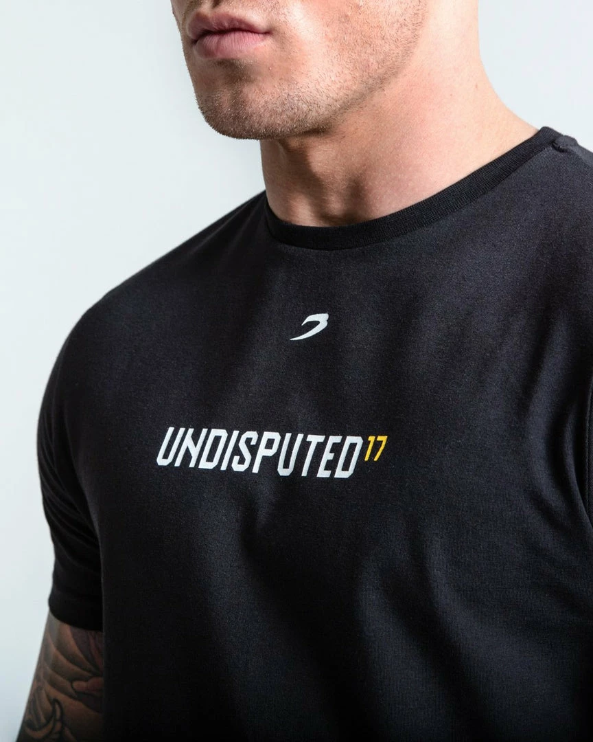 Boxraw UNDISPUTED17 GRAPHIC T-SHIRT BLACK