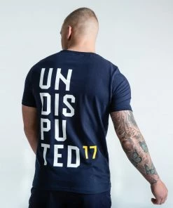 Boxraw MEN UNDISPUTED17 GRAPHIC T-SHIRT NAVY