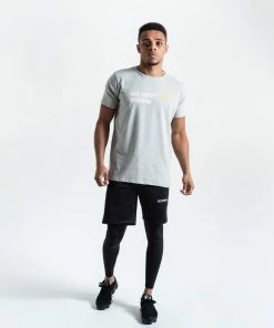 Boxraw WE DON'T PLAY BOXING T-SHIRT - GREY