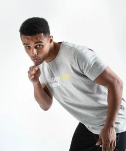 Boxraw WE DON'T PLAY BOXING T-SHIRT - GREY