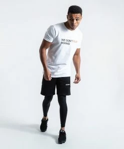 Boxraw WE DON'T PLAY BOXING T-SHIRT - WHITE MEN
