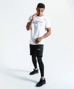 Boxraw WE DON'T PLAY BOXING T-SHIRT - WHITE MEN