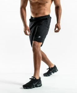 Boxraw WALCOTT SHORTS - BLACK