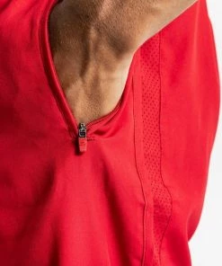 Boxraw WALCOTT SHORTS - RED