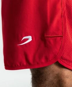 Boxraw WALCOTT SHORTS - RED