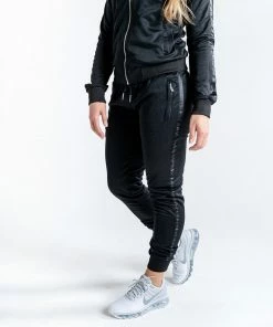 Boxraw Women WOMEN'S WHITAKER BOTTOMS - BLACK