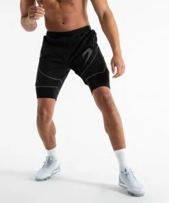 Boxraw WILDE SHORTS - BLACK