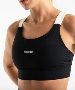 Boxraw Women ALICIA SPORTS BRA - BLACK