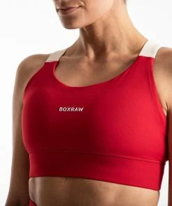 Boxraw Women ALICIA SPORTS BRA - RED