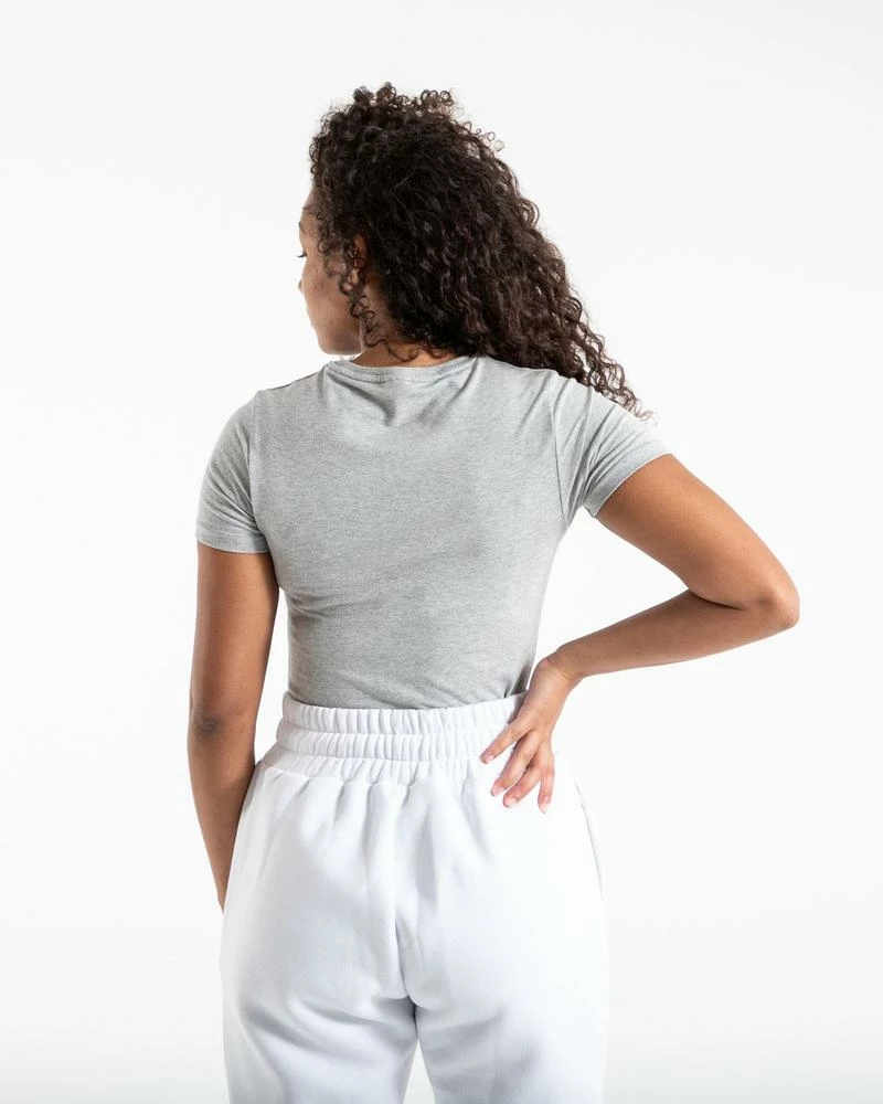 Boxraw Women BOXRAW LOGO T-SHIRT - GREY