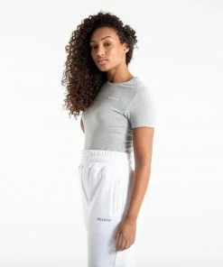 Boxraw Women BOXRAW LOGO T-SHIRT - GREY