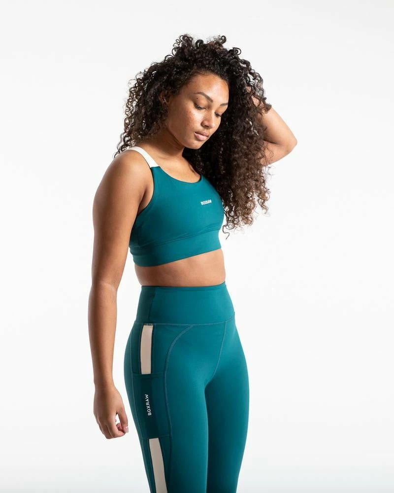Boxraw Women ALICIA SPORTS BRA - TEAL