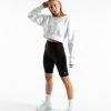 Boxraw Women JOHNSON CROPPED SWEATSHIRT - WHITE