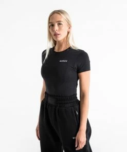 Boxraw Women BOXRAW LOGO T-SHIRT - BLACK