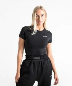 Boxraw Women BOXRAW LOGO T-SHIRT - BLACK