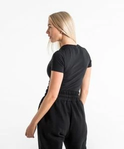 Boxraw Women BOXRAW LOGO T-SHIRT - BLACK