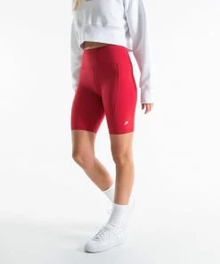 Boxraw Women VELEZ CYCLING SHORTS - RED