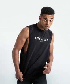 Boxraw YOU VS. YOU MUSCLE TANK - BLACK