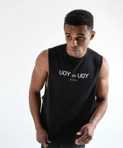 Boxraw YOU VS. YOU MUSCLE TANK - BLACK