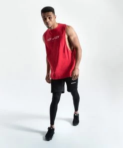 Boxraw MEN YOU VS. YOU MUSCLE TANK - RED