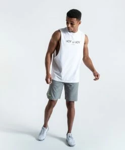 Boxraw YOU VS. YOU MUSCLE TANK - WHITE