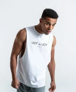 Boxraw YOU VS. YOU MUSCLE TANK - WHITE