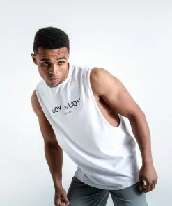 Boxraw YOU VS. YOU MUSCLE TANK - WHITE