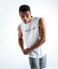 Boxraw YOU VS. YOU MUSCLE TANK - WHITE