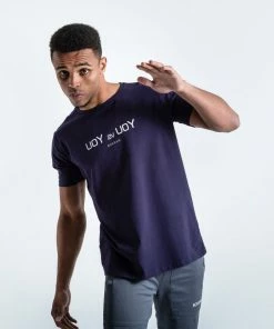 Boxraw YOU VS. YOU T-SHIRT - NAVY MEN